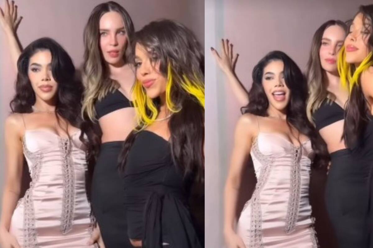 Belinda dedica unas emotivas palabras a Danna Paola y Kenia Os en el lanzamiento de “Indómita”