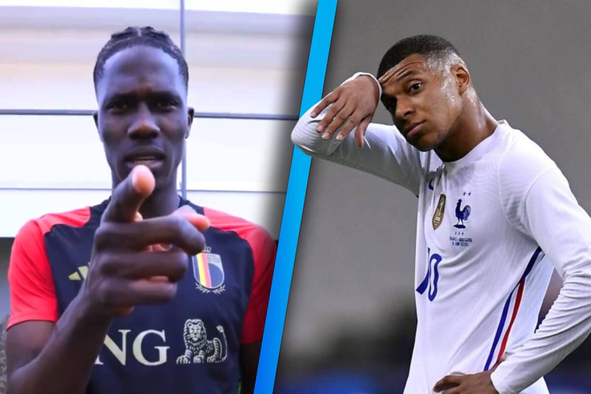 VIDEO: Amadou Onana propone lesionar a Mbappé en el Francia vs Bélgica