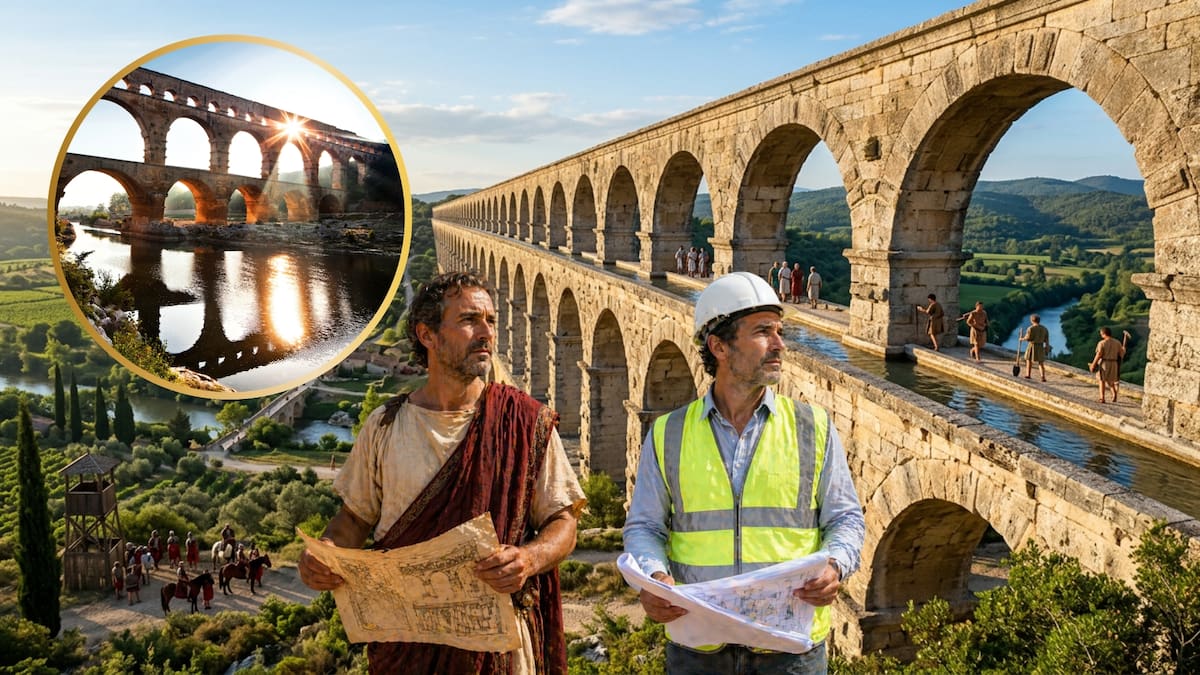 Sin electricidad, sin bombas y sin software de cálculo, los romanos construyeron acueductos que abastecían con agua fresca a ciudades de un millón de personas y cuyo hormigón supera en calidad al que usamos hoy