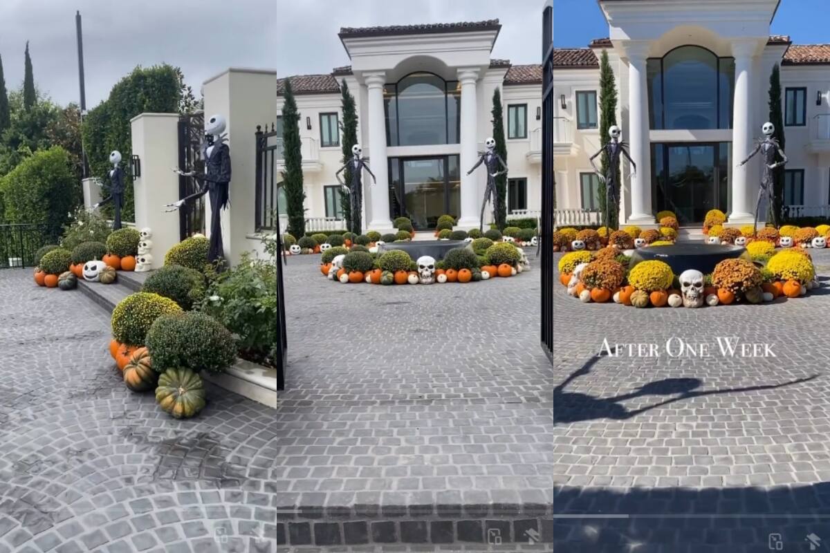 Mansión decorada con temática de Halloween genera sensación en TikTok