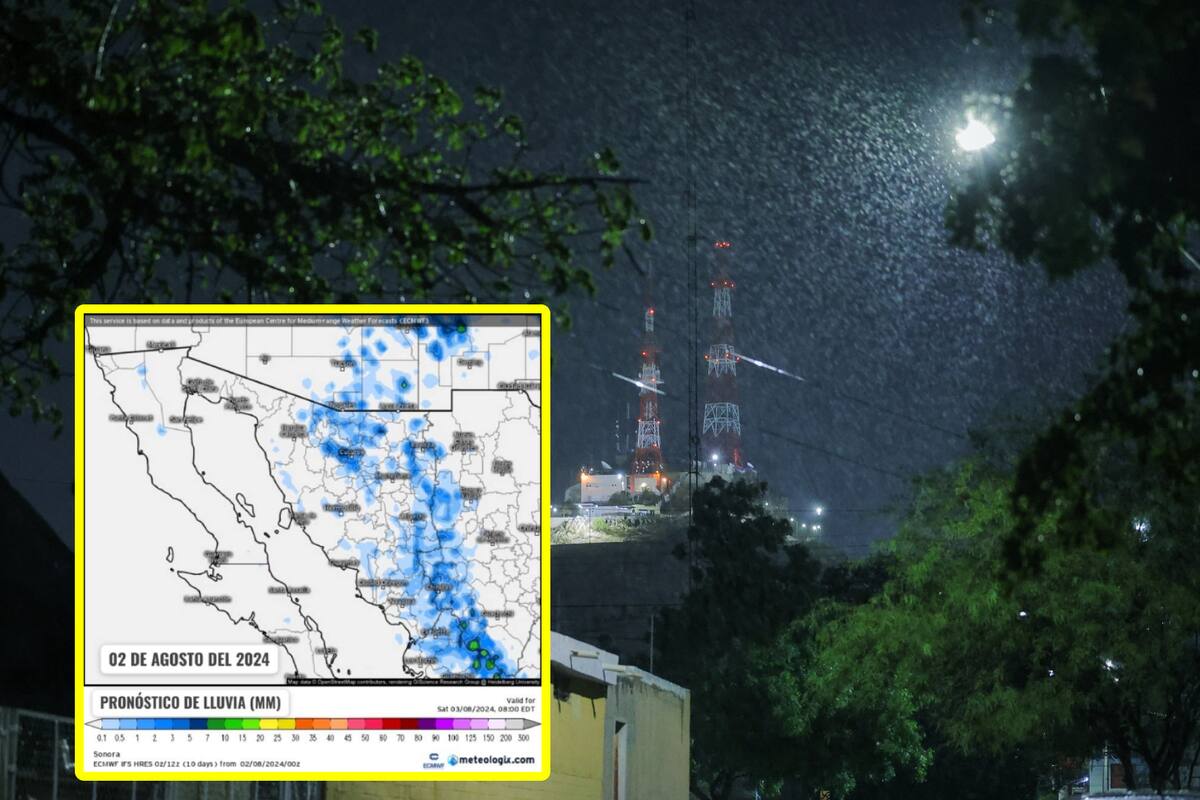 Lluvias en Sonora: Municipios donde podría llover este viernes