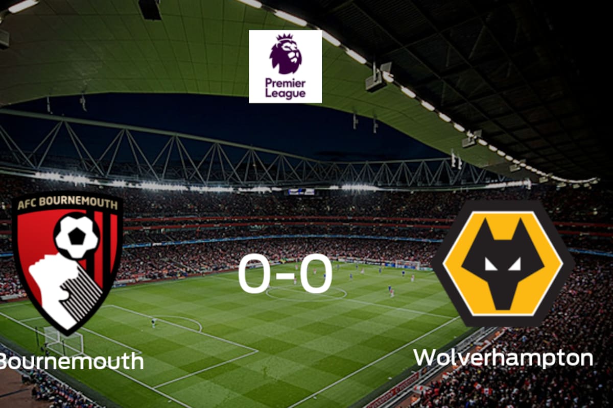 Bournemouth y Wolverhampton Wanderers no encuentran el gol y se reparten los puntos (0-0)