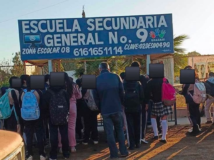 Padres toman secundaria en San Quintín por falta de maestros