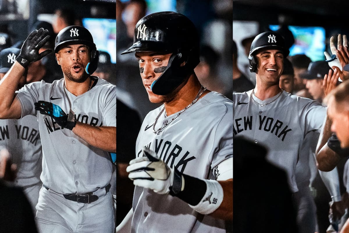Yankees hacen historia: por segunda vez en la temporada conectan 9 jonrones en un solo juego