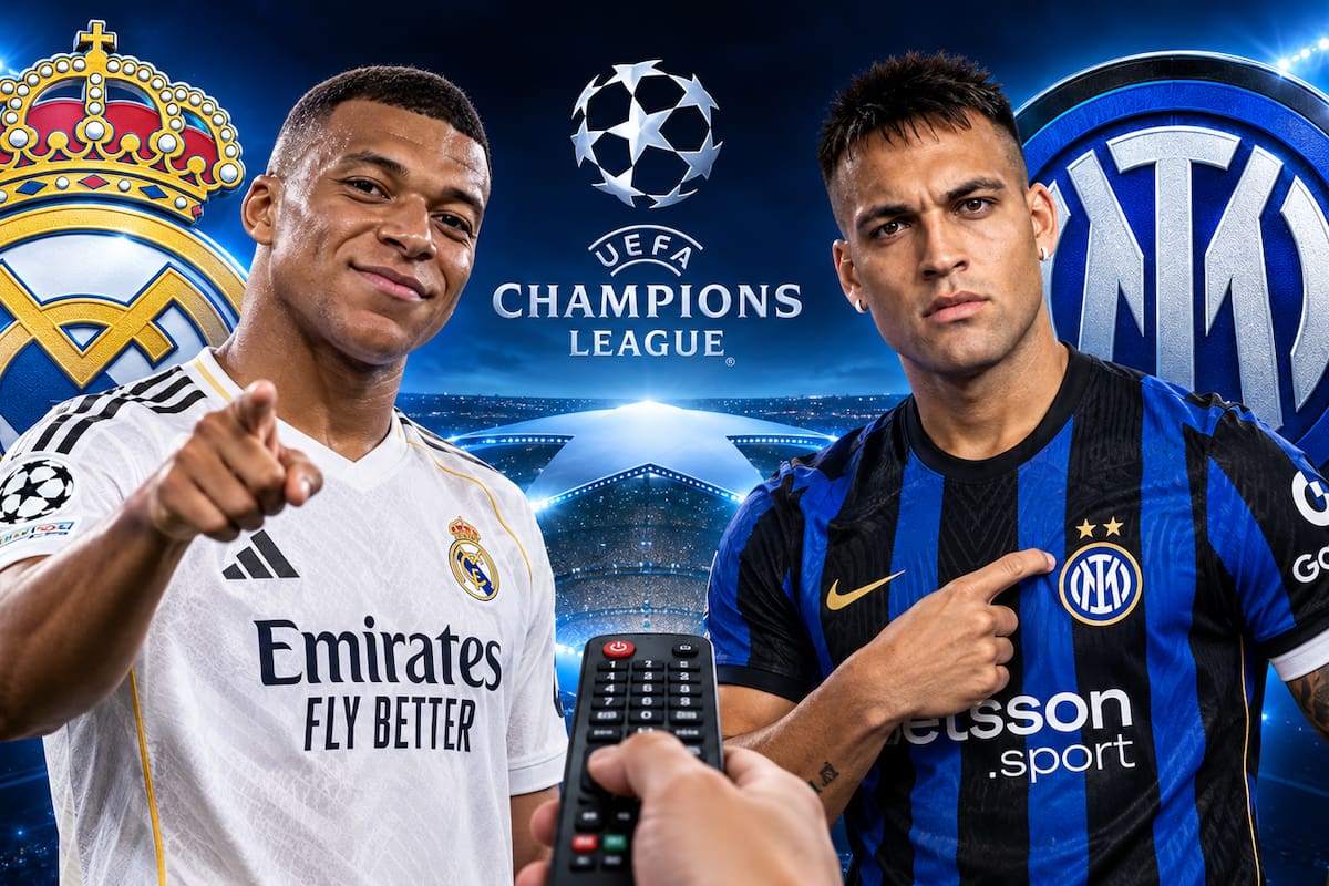 Real Madrid vs Inter de Milán: ¿A qué hora y dónde ver EN VIVO el partidazo de Champions League?