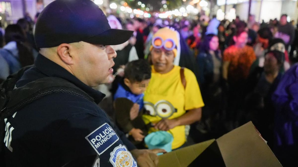 Exhortó a la población adulta a evitar el uso de máscaras y conductas que alteren el orden. Foto: Cortesía