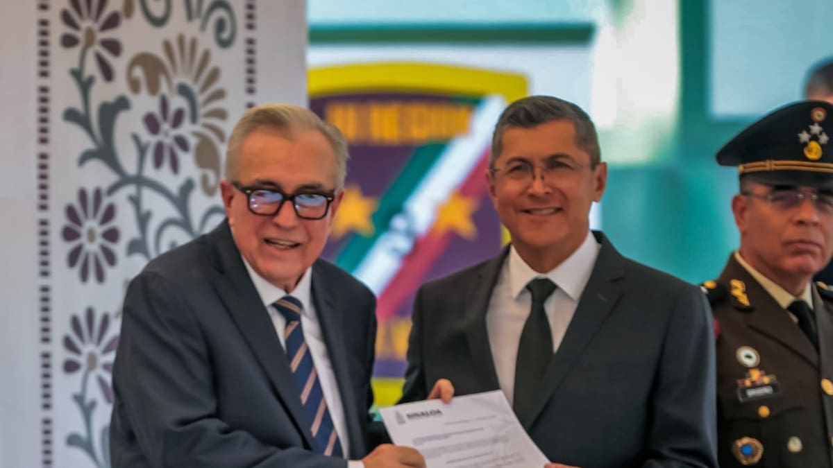 Renuncia el secretario de Seguridad Pública de Sinaloa, Óscar Rentería Scházarino