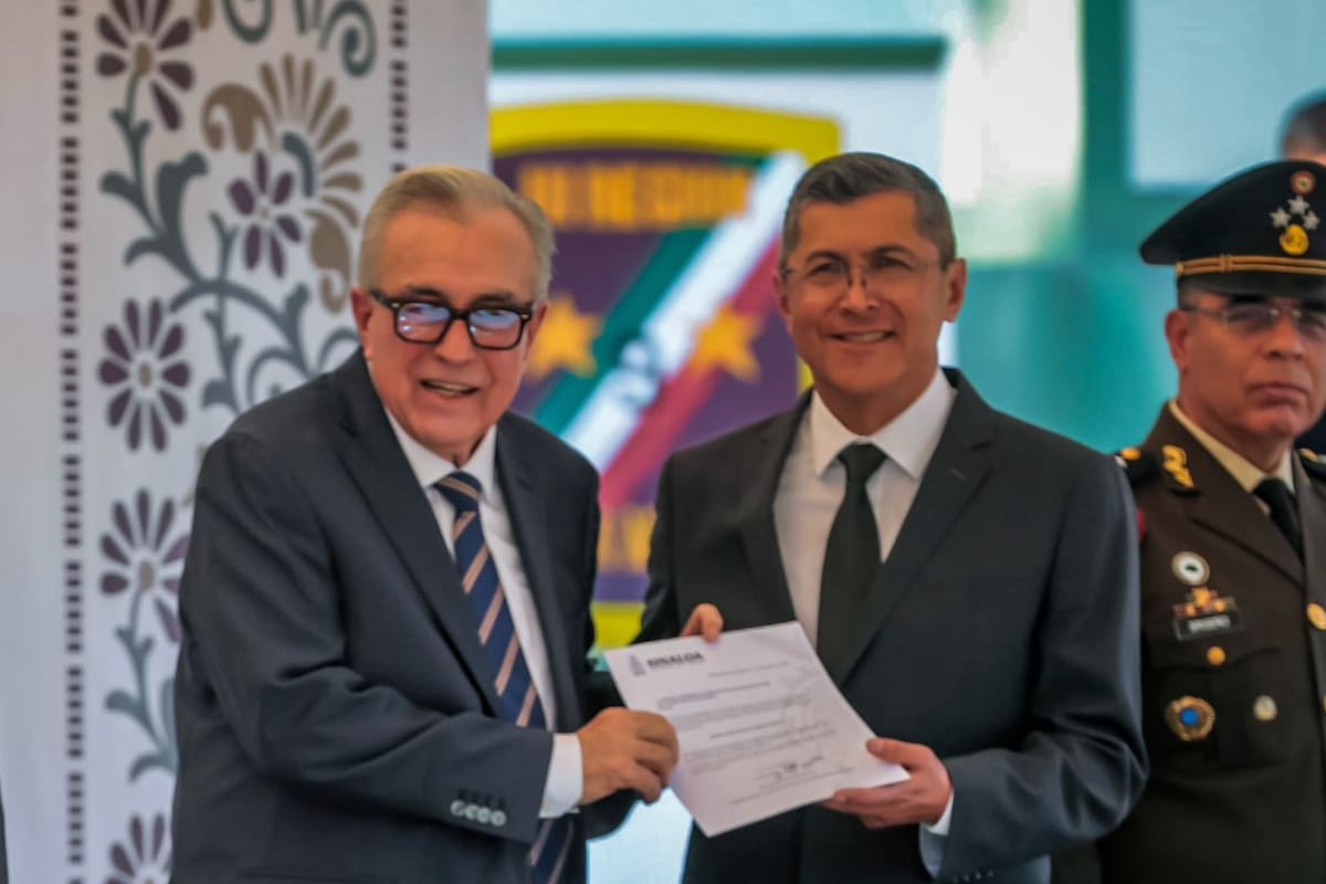 Renuncia el secretario de Seguridad Pública de Sinaloa, Óscar Rentería Scházarino