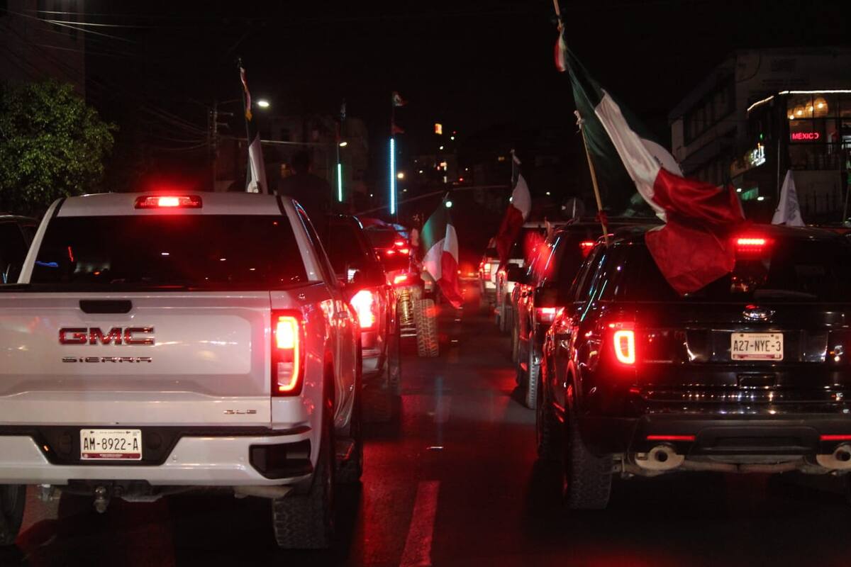 Cerrado el transito en Zona Centro por Grito de Independencia