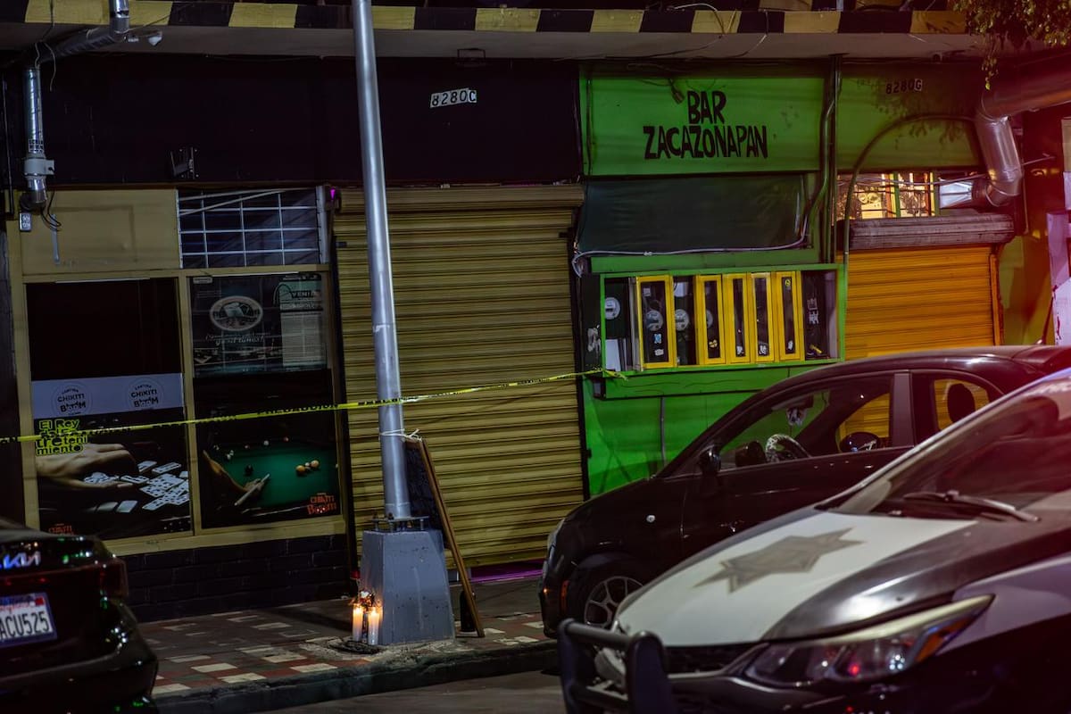 Un hombre fue ejecutado a balazos afuera de un bar en la calle 7, sin detenidos hasta el momento. Foto: Border Zoom