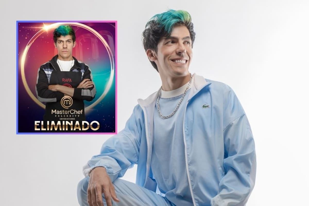 Rafa Polinesio eliminado de MasterChef Celebrity Generaciones: “pensé que saldría en el segundo episodio”