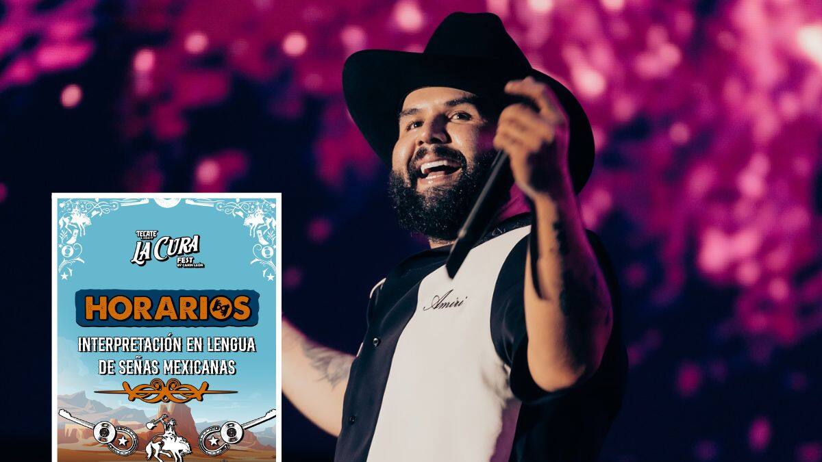 Actos inclusivos en La Cura Fest: publican los horarios de las presentaciones que contarán con interpretación en Lengua de Señas Mexicana
