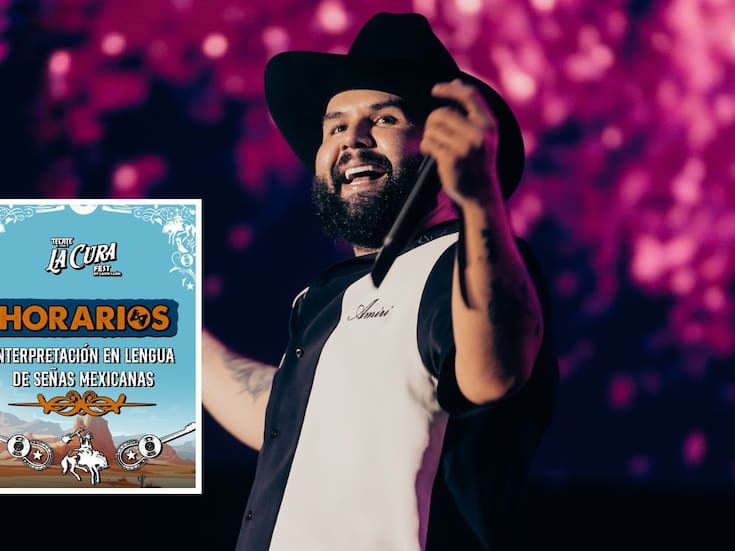 Actos inclusivos en La Cura Fest: publican los horarios de las presentaciones que contarán con interpretación en Lengua de Señas Mexicana