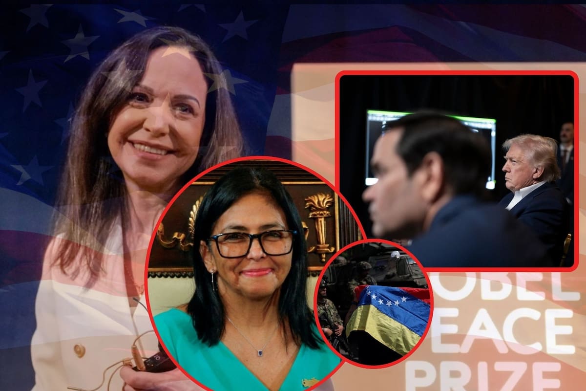 María Corina Machado no fue ‘elegida’ por Estados Unidos para reemplazar a Nicolás Maduro porque, según la CIA y Marco Rubio, Delcy Rodríguez ofrecía mayores garantías de estabilidad inmediata: advirtieron que un derrocamiento total del chavismo provocaría un vacío de poder y crisis en Venezuela