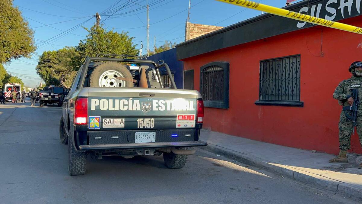 Los lesionados fueron atendidos por la Cruz Roja y elementos de seguridad acordonaron el lugar.