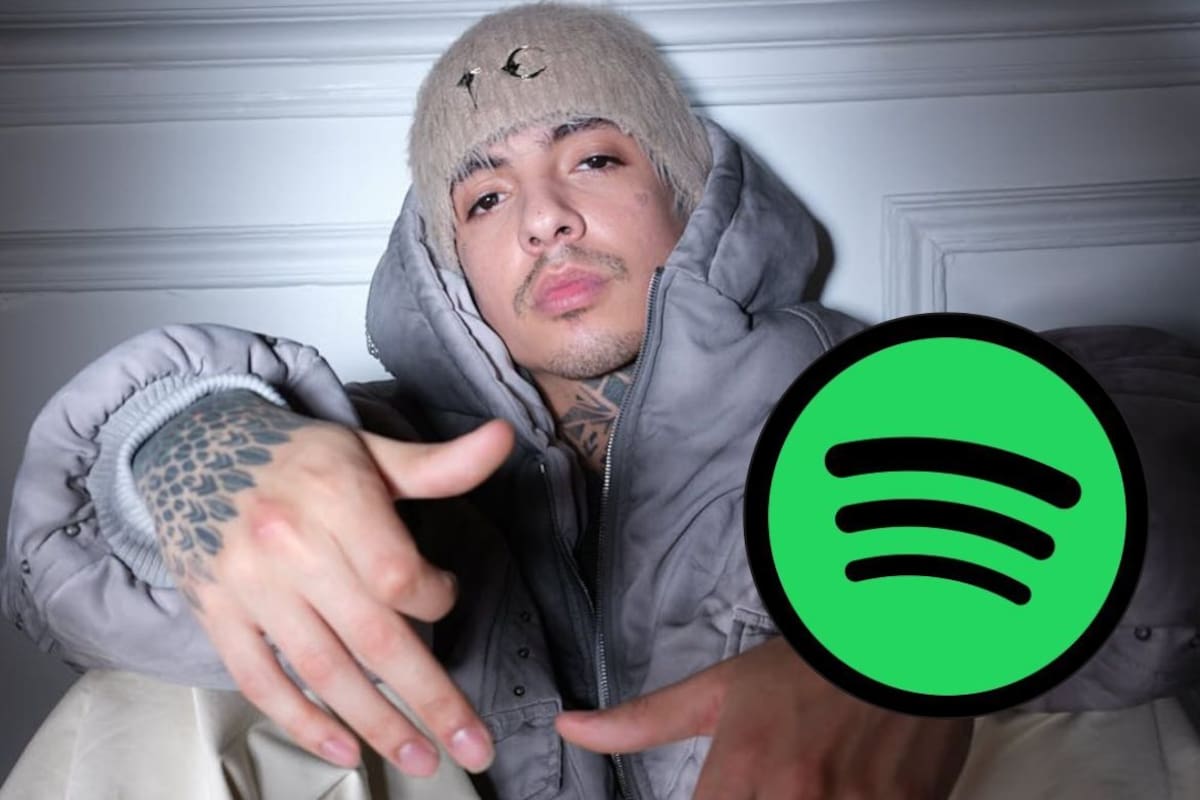 Natanael Cano presume que sumó 120 millones de reproducciones en Spotify en 48 horas antes de iniciar su gira por México