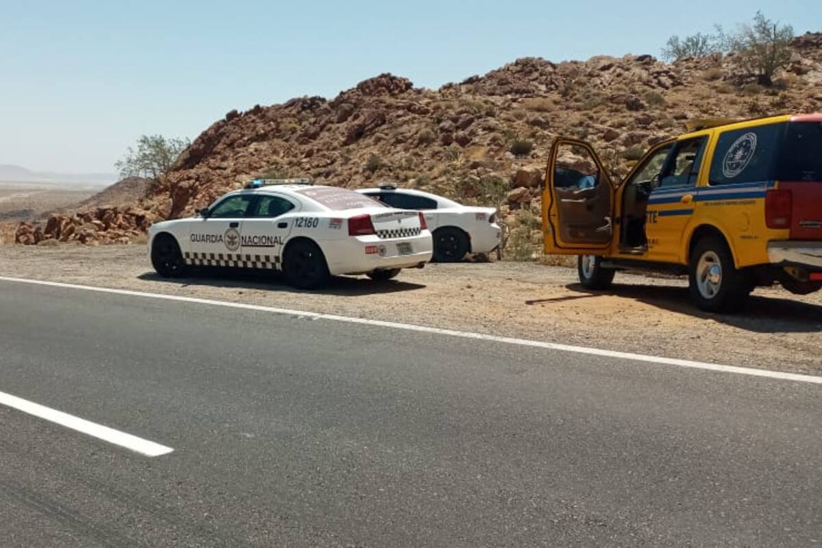 Muere automovilista al caer a barranco en La Rumorosa