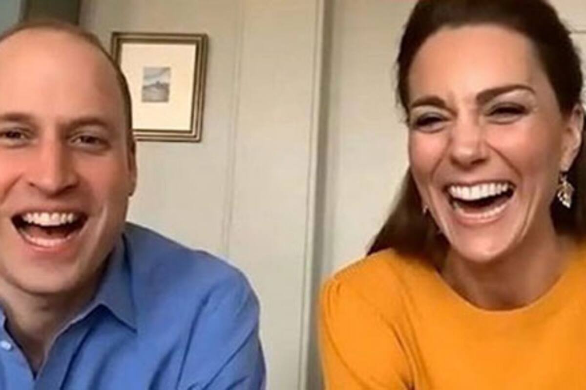 Duques de Cambridge dan sorpresa a estudiantes y maestros con videollamada