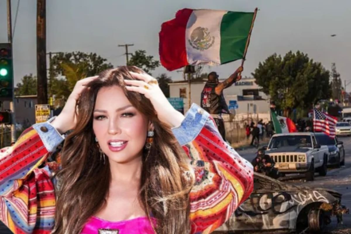 Thalía guarda silencio ante las redadas migratorias de ICE en EE.UU