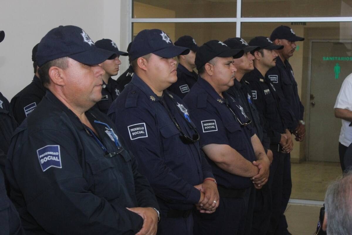 Cambian de grado a 153 policías en Cajeme