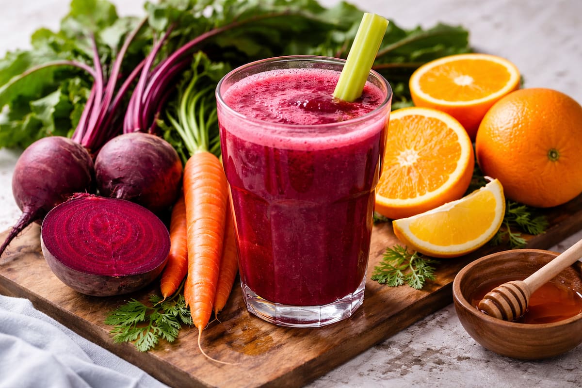 Cómo preparar jugo vampiro en casa y para qué sirve: beneficios del betabel, zanahoria y naranja para una alimentación ligera y saludable