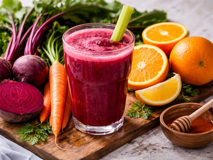 Cómo preparar jugo vampiro en casa y para qué sirve: beneficios del betabel, zanahoria y naranja para una alimentación ligera y saludable