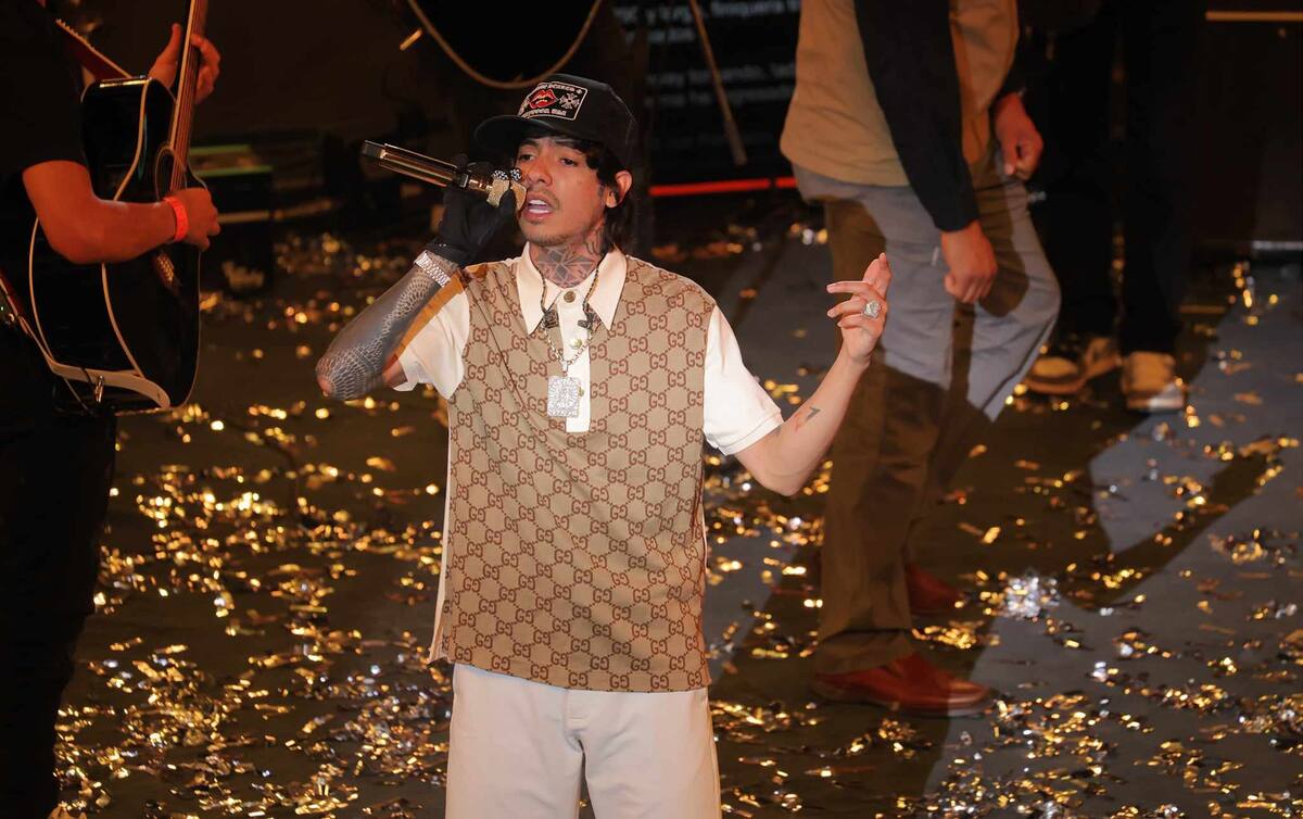 El Nata durante la tardeada en la ExpoGan 2024 | Foto: especial