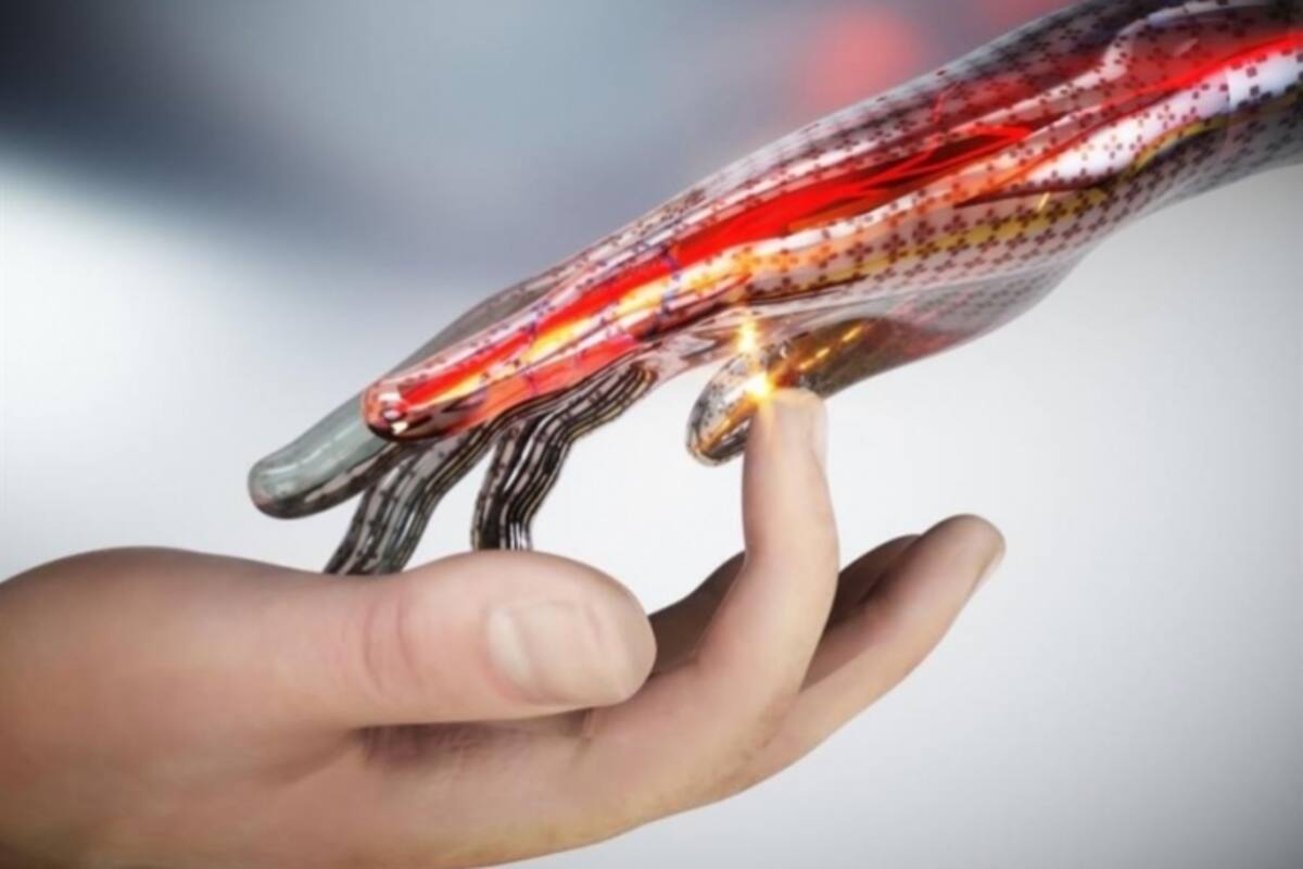 Nueva piel electrónica que reacciona al dolor