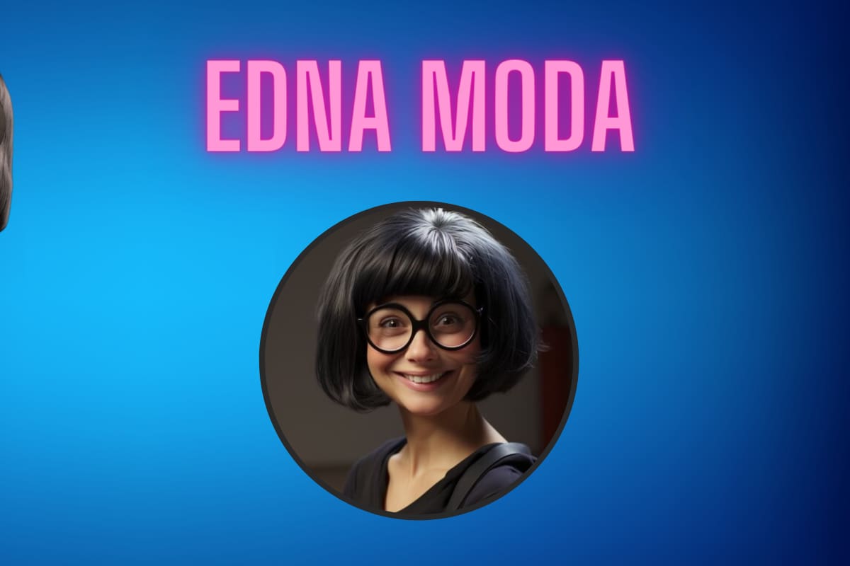 Edna Moda de Los Increíbles: ¿Cómo se vería en la vida real según la IA?
