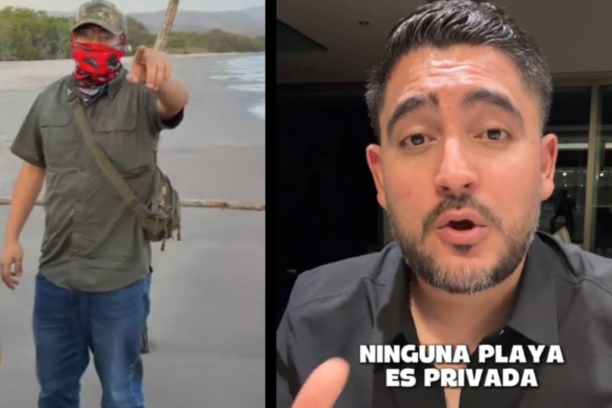 “Las playas no tienen dueño”, hombre expuso en VIDEO a extranjero que le impidió el paso en playa de México