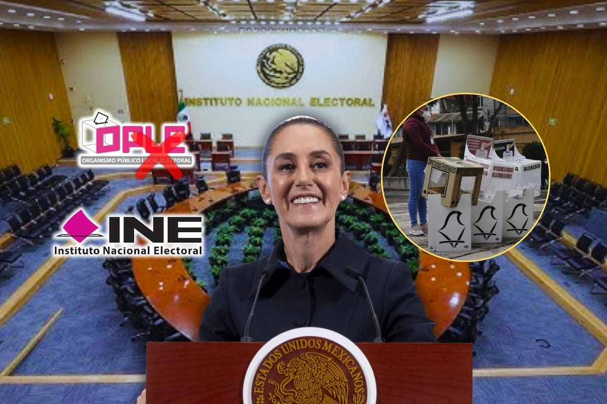 ¿Adiós OPLES? Claudia Sheinbaum va por desaparecerlos porque “son caros para la democracia” y no los considera relevantes ni eficaces