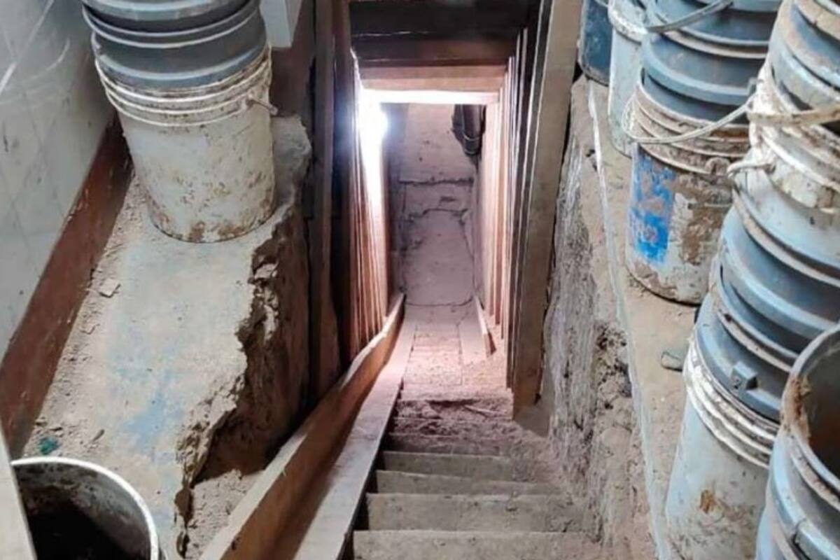 Repartidor descubre túnel y frustra robo a banco