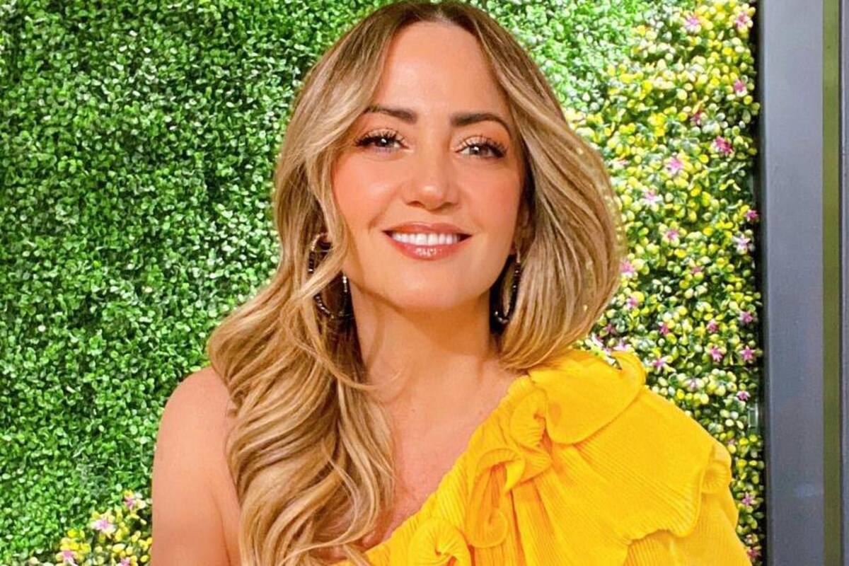 Así le da la bienvenida Andrea Legarreta a Arath de la Torre en el programa Hoy