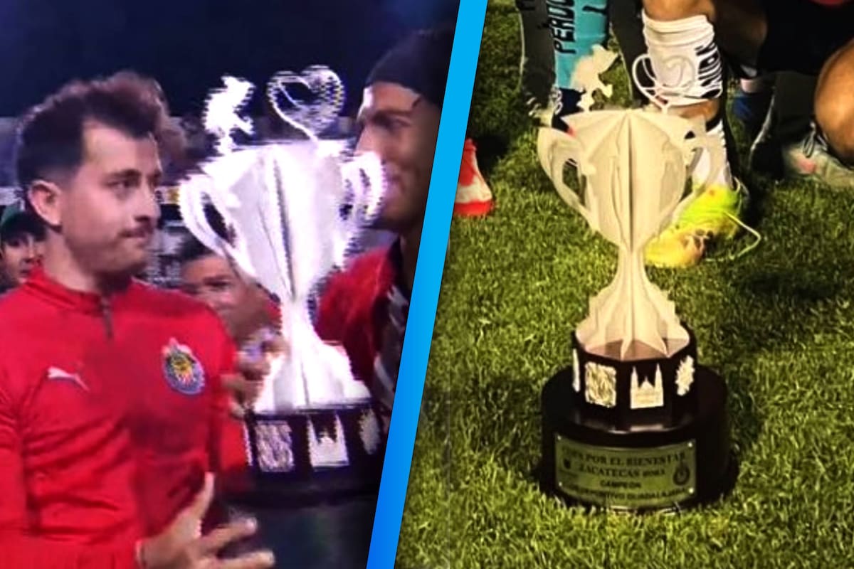 Chivas conquista la Copa del Bienestar, pero el trofeo sorprende por ser de cartón