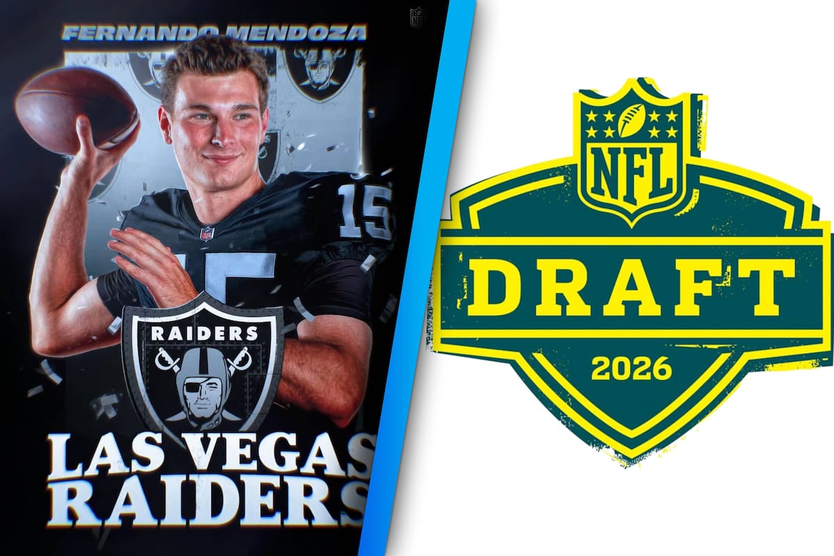 ¿Quién es Fernando Mendoza, el mariscal de campo latino elegido por los Raiders como Pick 1 en el DRAFT de la NFL 2026?