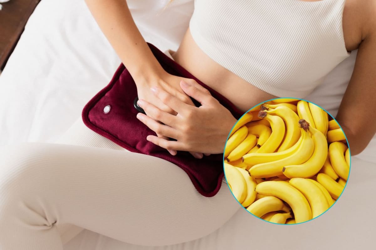 Cólicos menstruales: por qué comer un plátano durante el periodo podría ayudar a disminuir el dolor, relajar los músculos y mejorar el bienestar de forma natural