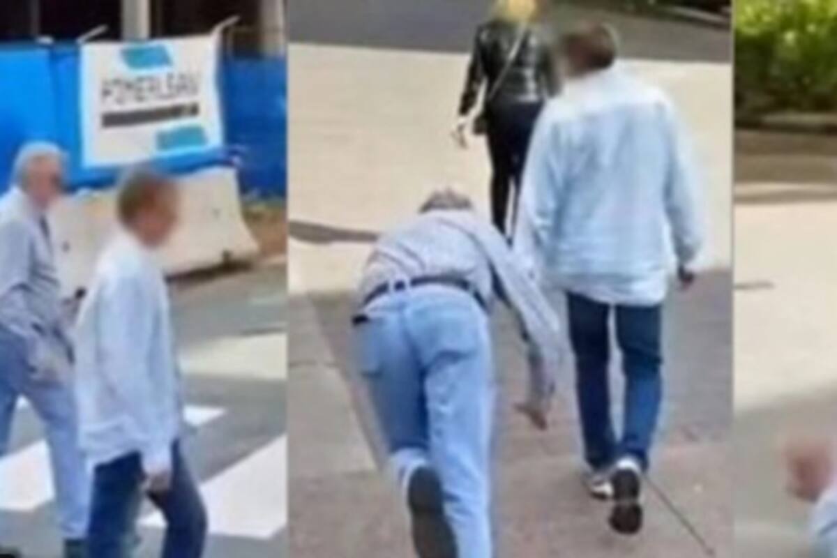 Google Maps registra la caída de un hombre a mitad de la calle