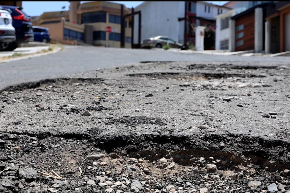 Destinará Cespt 150 mdp en 2025 para tapar baches en Tijuana y Rosarito