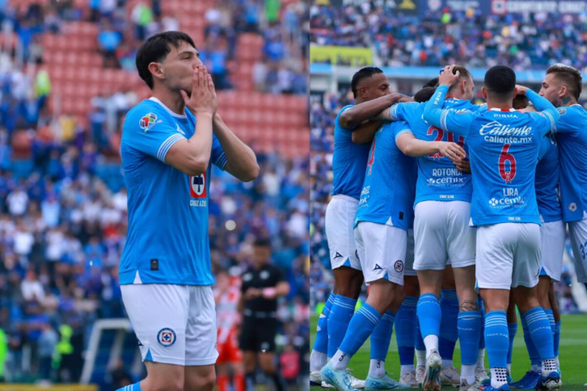 ¡Frío en la cima! Cruz Azul golea al Nexaca y se despega como superlíder