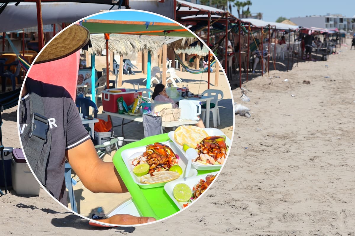 Vendía mariscos en Kino hasta que 3 jóvenes con los que disputaba clientela lo agreden; sufre desprendimiento de retina