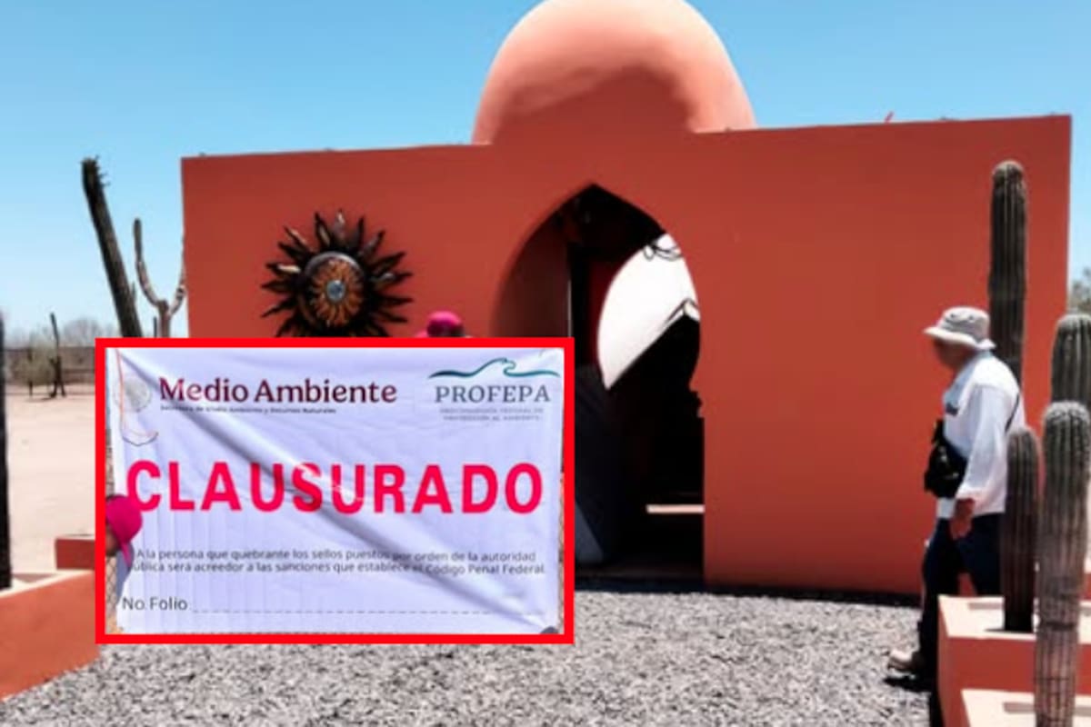 Clausuran proyecto turístico en La Paz por cambio irregular de uso de suelo