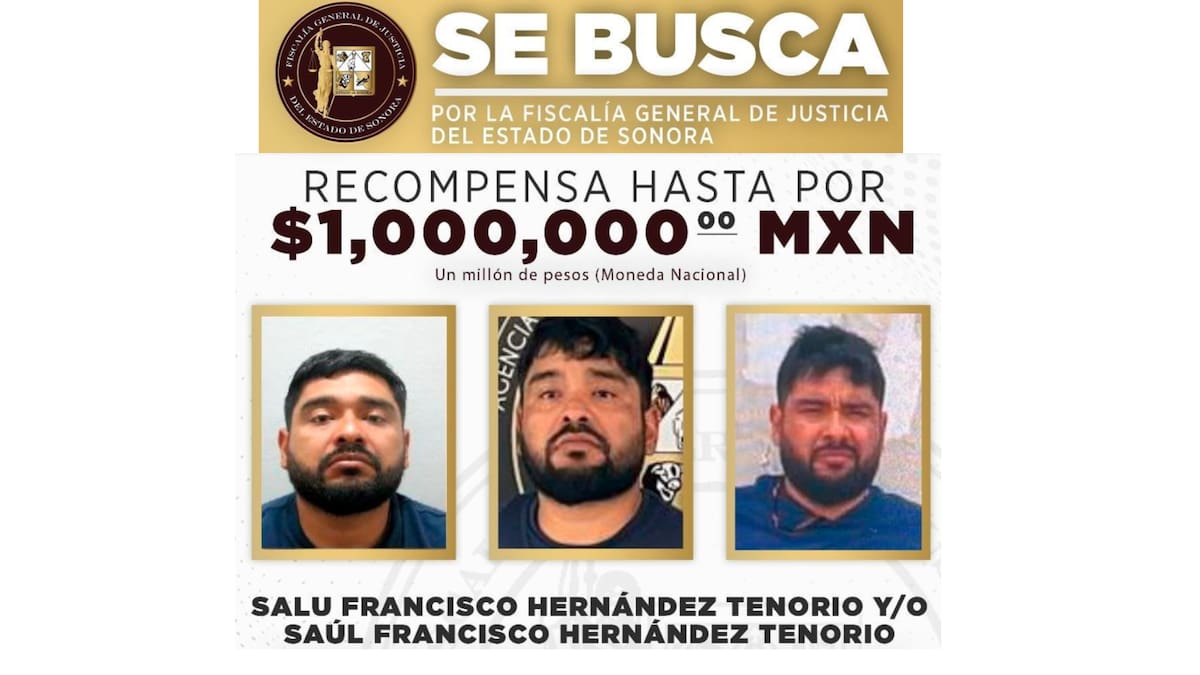Manuel es señalado por el escape del Cereso de Saúl Francisco, alias 'El Ponchis', la FGJE ofrece una recompensa de 1 millón de pesos para su recaptura.