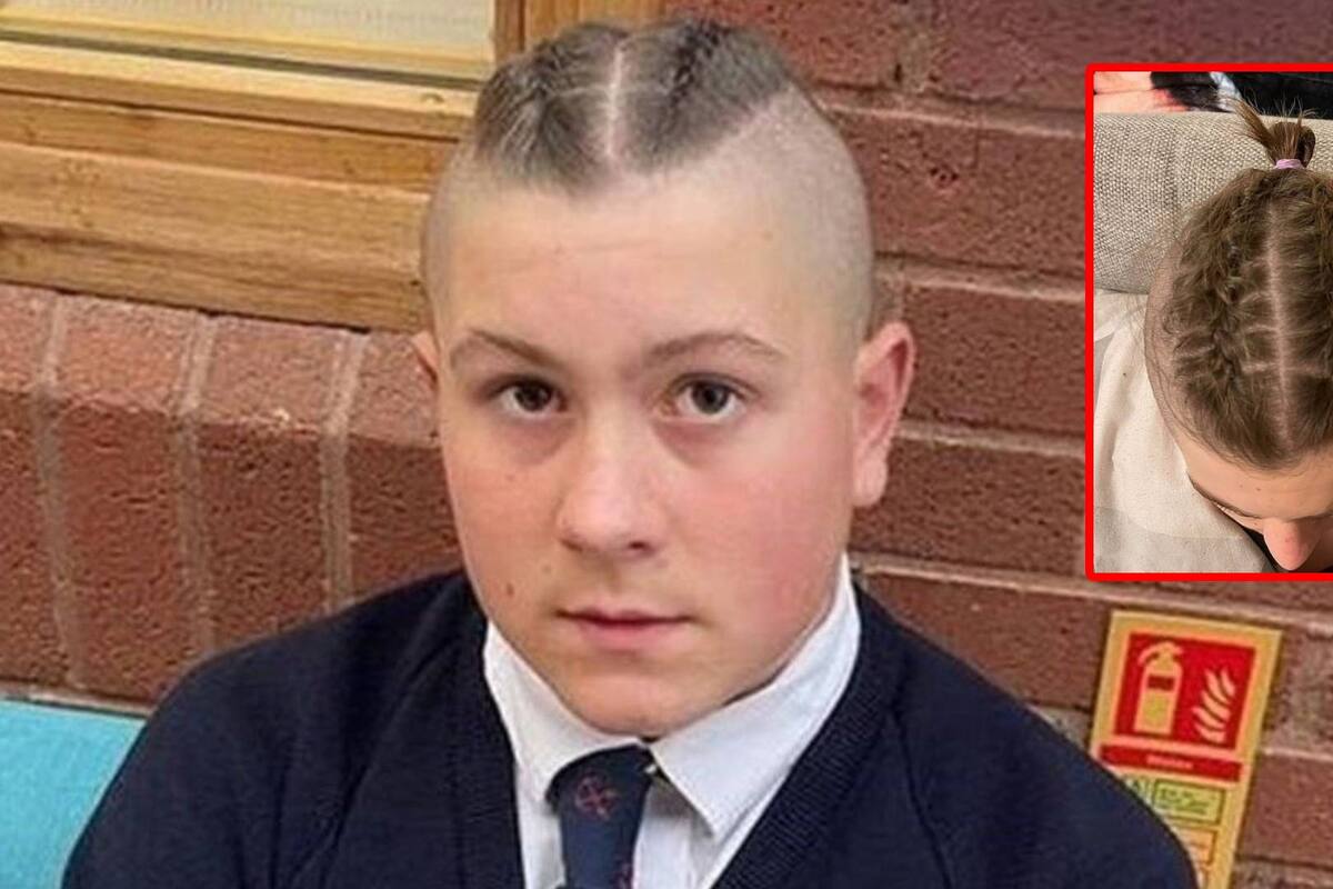 Echaron a su hijo por corte de cabello y enfurece; director le pide que sigan las reglas del colegio