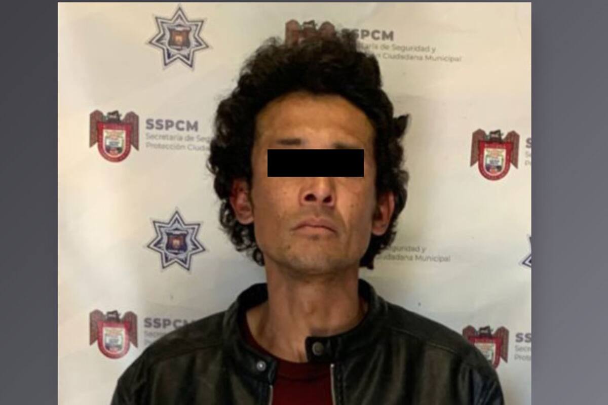 Capturan a sujeto tras asaltar un comercio