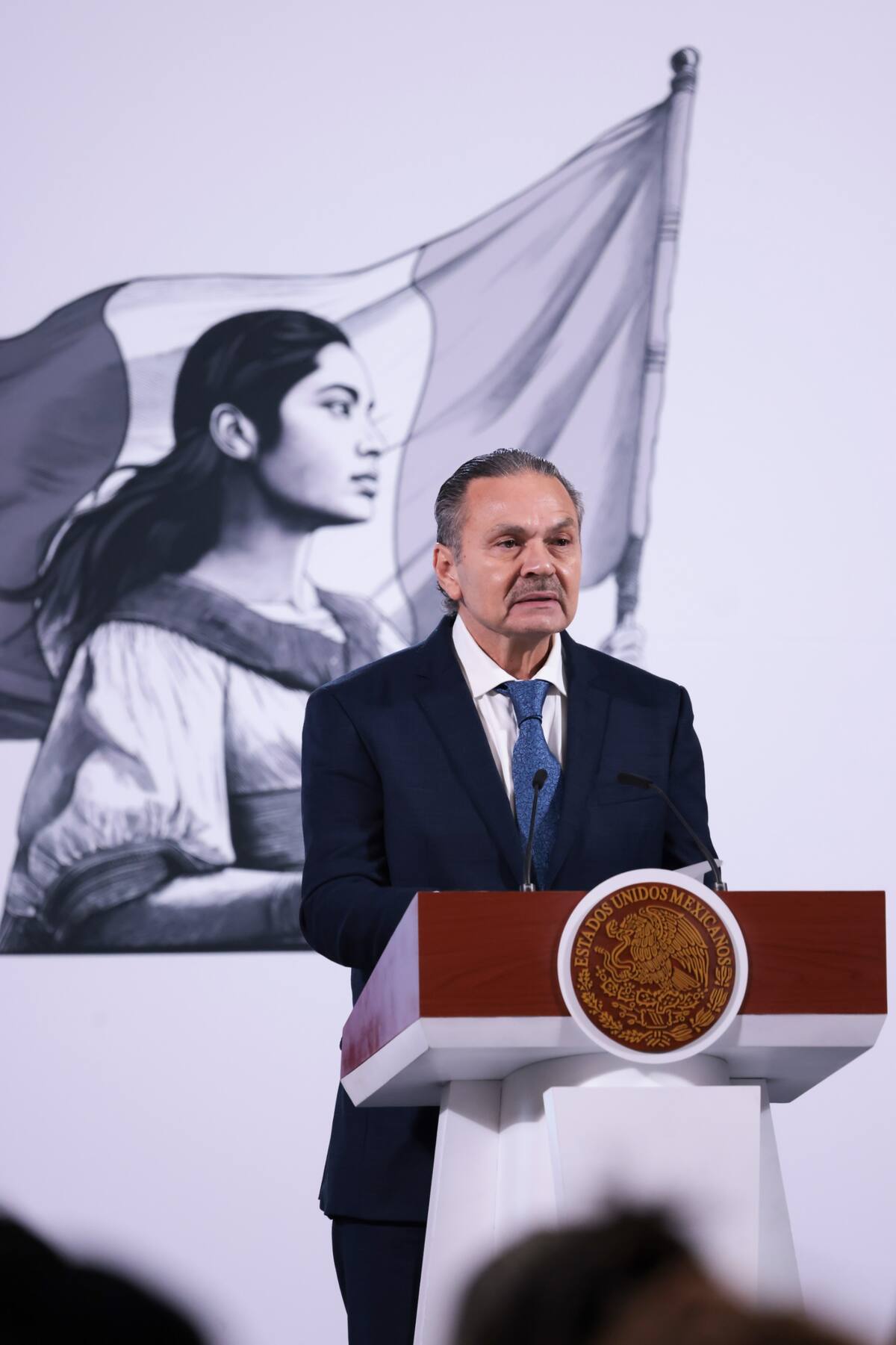 El director general del Infonavit, Octavio Romero Oropeza. Foto: Presidencia