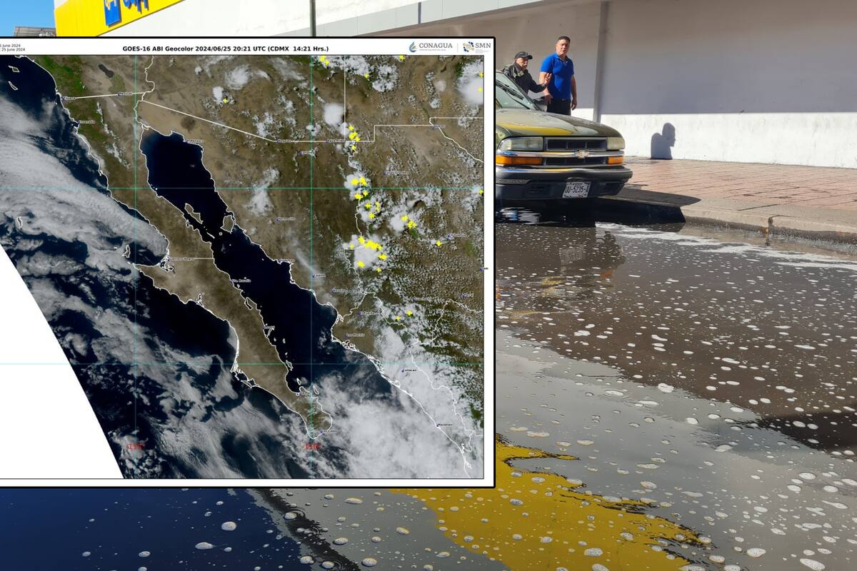 Prevén lluvias en Sonora para cerrar el día ante “línea de tormentas”: Protección Civil