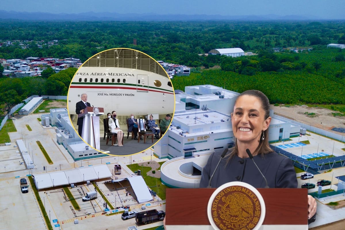 Como AMLO prometió, se inaugura el primer hospital con recursos de la venta del avión presidencial; la inversión fue de 2 mil 300 millones de pesos