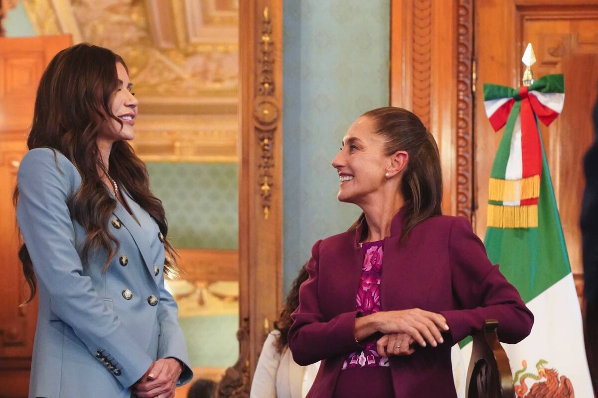 Claudia Sheinbaum resalta la “provechosa reunión” con Kristi Noem: cooperación en seguridad y respeto a las soberanías