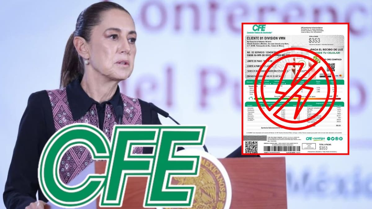 Claudia Sheinbaum niega apagones en México y explica que los cortes de luz se deben a fallas en la distribución de energía; anuncia inversión de la CFE para reforzar la red eléctrica