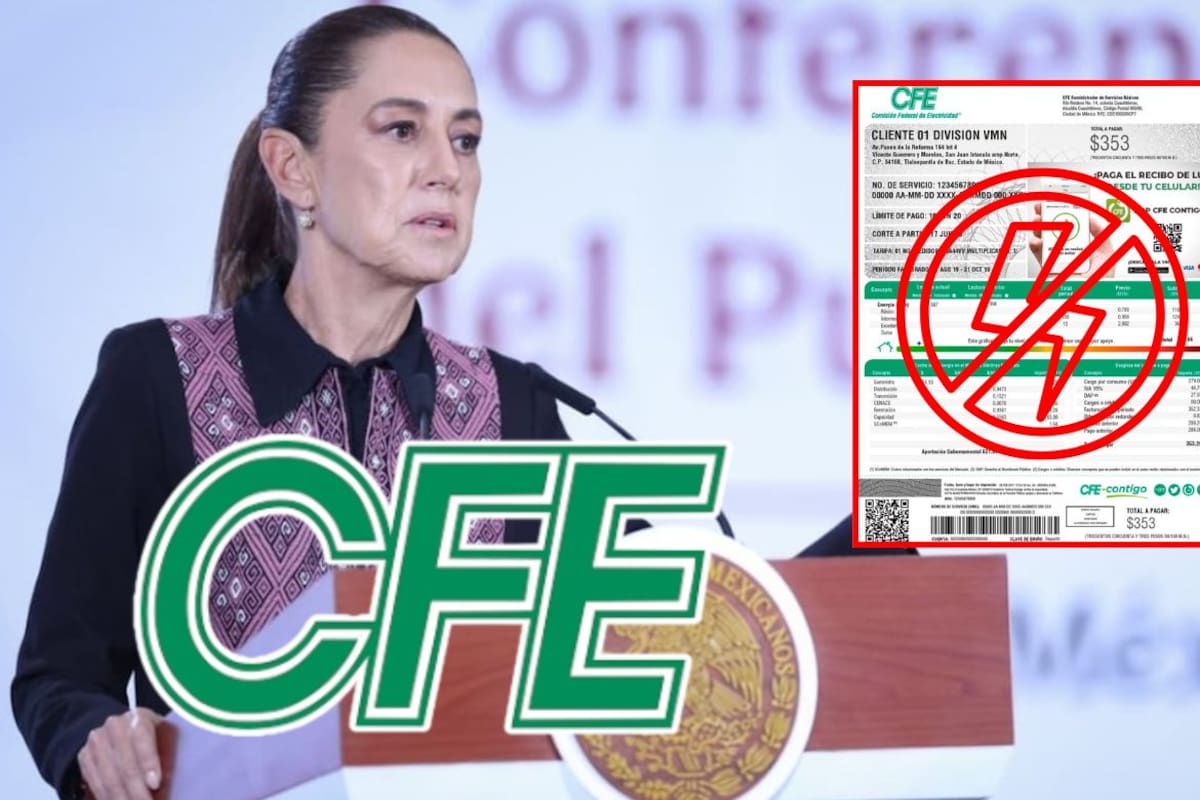 Claudia Sheinbaum niega apagones en México y explica que los cortes de luz se deben a fallas en la distribución de energía; anuncia inversión de la CFE para reforzar la red eléctrica